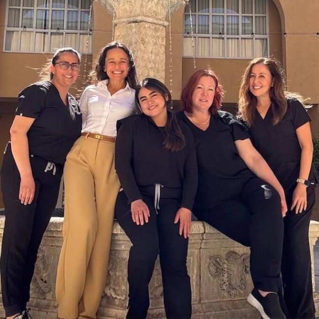 Virginia H Ellis dental team